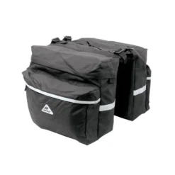 Borsa FORCE Bici Posteriore Al Portapacchi DOUBLE 2X10 Litri