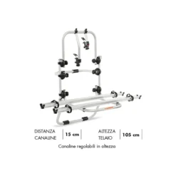 Portabici Posteriore Fabbri BICI OK 2 VAN Per 2 Bici