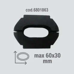 Accessorio Per Portasci Fabbri ADATTATORE PER BARRE - 6x3 CM