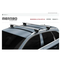 Barra Portatutto MENABO' Lince Silver -Vendite Velo Passione barra portatutto menabo lince silver 3