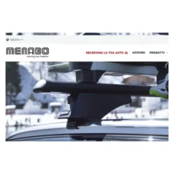 Barra Portatutto MENABO' Tiger Black -Vendite Velo Passione barra portatutto menabo tiger black 2