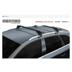 Barra Portatutto MENABO' Tiger Black -Vendite Velo Passione barra portatutto menabo tiger black 3