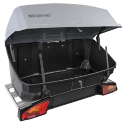 Baule Box Per Gancio Traino MENABO' MIZAR Per ALCOR 3 E 4 -Vendite Velo Passione baule box per gancio traino menabo mizar per alcor 3 e 4 15