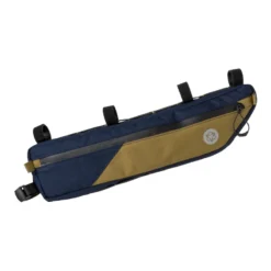 Borsa Orizzontale Al Telaio Bikepacking AGU VENTURE 3 Litri Blu SMALL