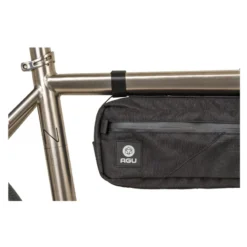 Borsa Orizzontale Al Telaio Bikepacking AGU VENTURE 3litri Nera HI-VIS -Vendite Velo Passione borsa orizzontale al telaio bikepacking agu venture 3litri nera hi vis 8