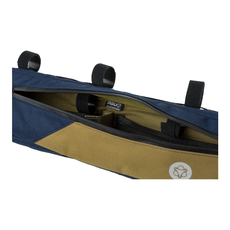 Borsa Orizzontale Al Telaio Bikepacking AGU VENTURE 4 Litri Blu MEDIUM 4 Borsa Orizzontale Al Telaio Bikepacking AGU VENTURE 4 Litri Blu MEDIUM - immagine 4