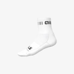 Calzini Ciclismo ALE' STRADA QSKIN 12 Bianco