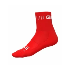 Calzini Ciclismo ALE' STRADA QSKIN 14 Rosso