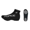 Copriscarpe Aerodinamici Chrono Per Ciclismo FORCE Lycra Nero