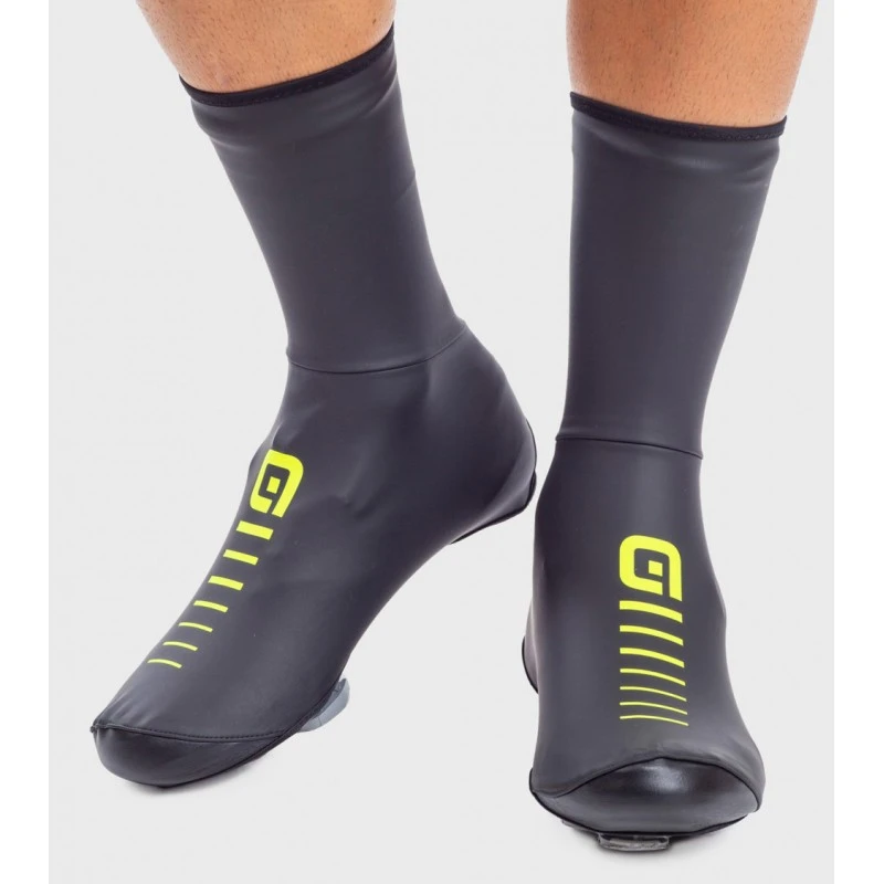 Copriscarpe Invernale Antipioggia ALE' RAIN Nero Giallo 2 Copriscarpe Invernale Antipioggia ALE' RAIN Nero Giallo - immagine 2