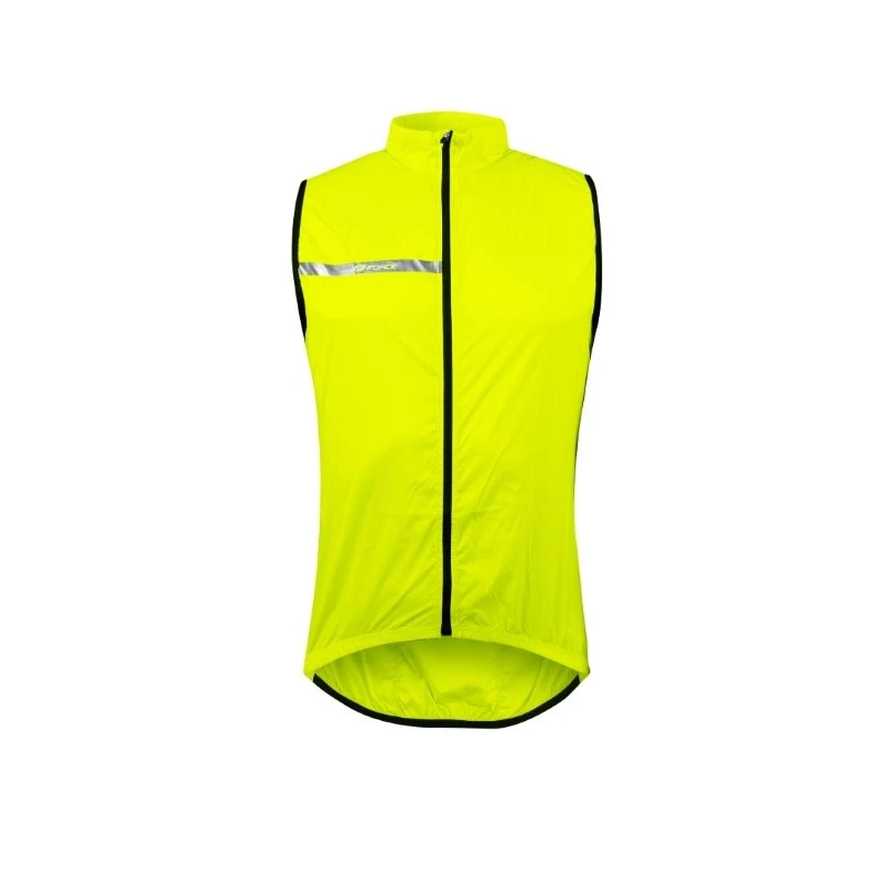 Gilet Antivento Bimbo Ciclismo FORCE WINDPRO KID Fluo 1 Gilet Antivento Bimbo Ciclismo FORCE WINDPRO KID Fluo