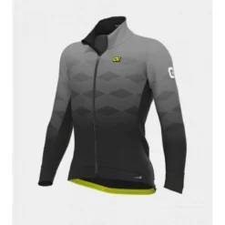 Giubbino Invernale Ciclismo ALE' PR-R MAGNITUDE Nero-grigio 2022