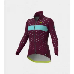 Giubbino Invernale Donna ALE' PR-R STARS Prugna-turchese 2022