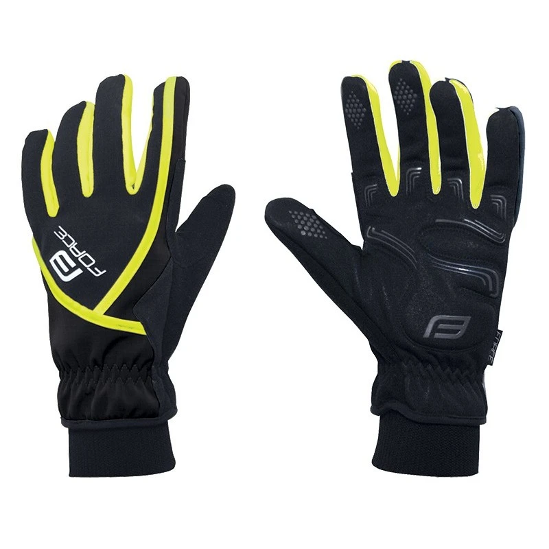 Guanti Invernali Bici Da Corsa FORCE ULTRA TECH Fluo 1 Guanti Invernali Bici Da Corsa FORCE ULTRA TECH Fluo