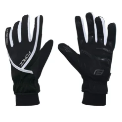 Guanti Invernali Bici Da Corsa FORCE ULTRA TECH Nero