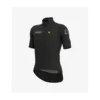 Maglia Antipioggia Manica Corta Ciclismo ALE' KLIMATIK K-ATMO WR RAIN Nero
