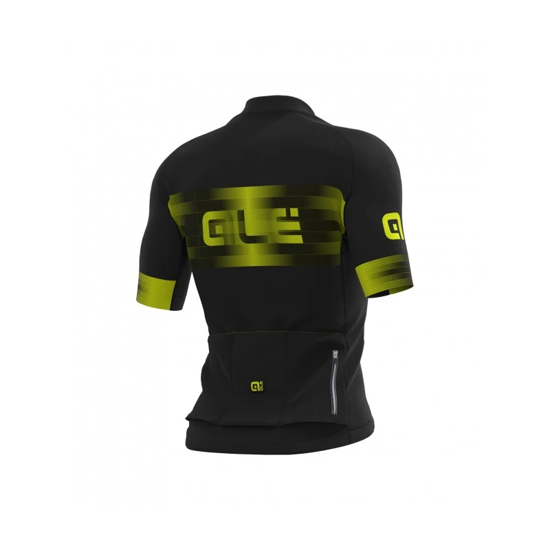 Maglia Ciclismo ALE' GRAPHICS PRR SCALATA Nero Fluo 2 Maglia Ciclismo ALE' GRAPHICS PRR SCALATA Nero Fluo - immagine 2