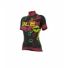 Maglia Ciclismo ALE' GRAPHICS PRR SMACK Nero-fragola