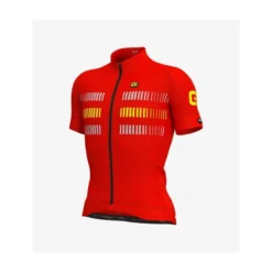 Maglia Ciclismo ALE' GRAPHICS PRR STRADA Rosso Giallo
