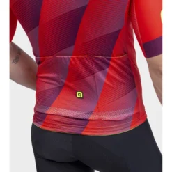 Maglia Ciclismo ALE' PR-R SQUARE Rosso -Vendite Velo Passione maglia ciclismo ale pr r square rosso 3