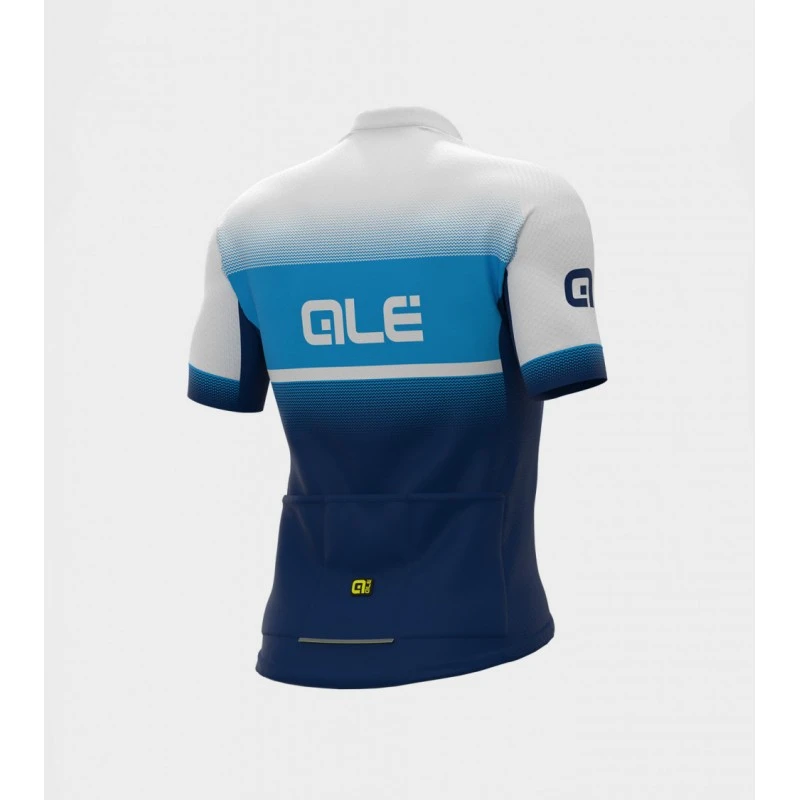 Maglia Ciclismo ALE' SOLID BLEND Azzurro 2 Maglia Ciclismo ALE' SOLID BLEND Azzurro - immagine 2