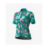 Maglia Ciclismo Donna ALE' PRR FIORI Verde