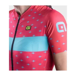 Maglia Ciclismo Donna ALE' PRR STAR Fragola -Vendite Velo Passione maglia ciclismo donna ale prr fragola 5