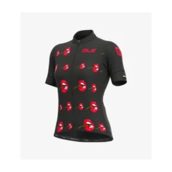 Maglia Ciclismo Donna ALE' PRR SMILE Nero