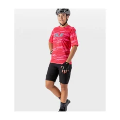 Maglia Ciclismo Donna ALE' ROCK Off-road MTB Rosa -Vendite Velo Passione maglia ciclismo donna ale rock off road mtb rosa 3