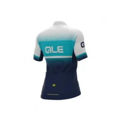 Maglia Ciclismo Donna ALE' SOLID BLEND Blu Turchese -Vendite Velo Passione maglia ciclismo donna ale solid blend blu turchese 2