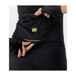 Maglia Ciclismo Donna ALE' SOLID BLEND Nero Rosa -Vendite Velo Passione maglia ciclismo donna ale solid blend nero rosa 4