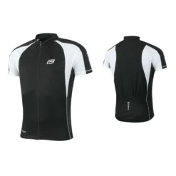 Maglia Ciclismo FORCE T10 Bianco-nero