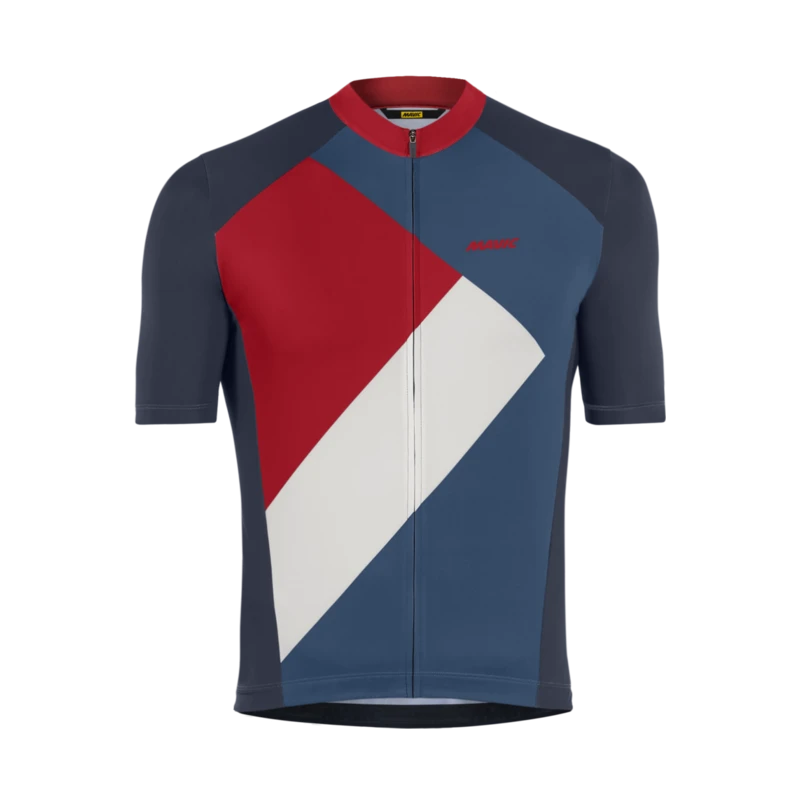 Maglia Ciclismo MAVIC Ksyrium NAVY BLAZER HAUTE RED 1 Maglia Ciclismo MAVIC Ksyrium NAVY BLAZER HAUTE RED