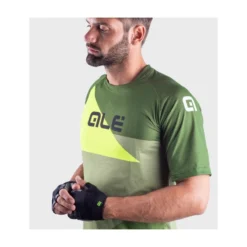 Maglia Dh Enduro Allmountain Ebike ALE' SHAPE Verde -Vendite Velo Passione maglia dh enduro allmountain ebike ale shape verde 4