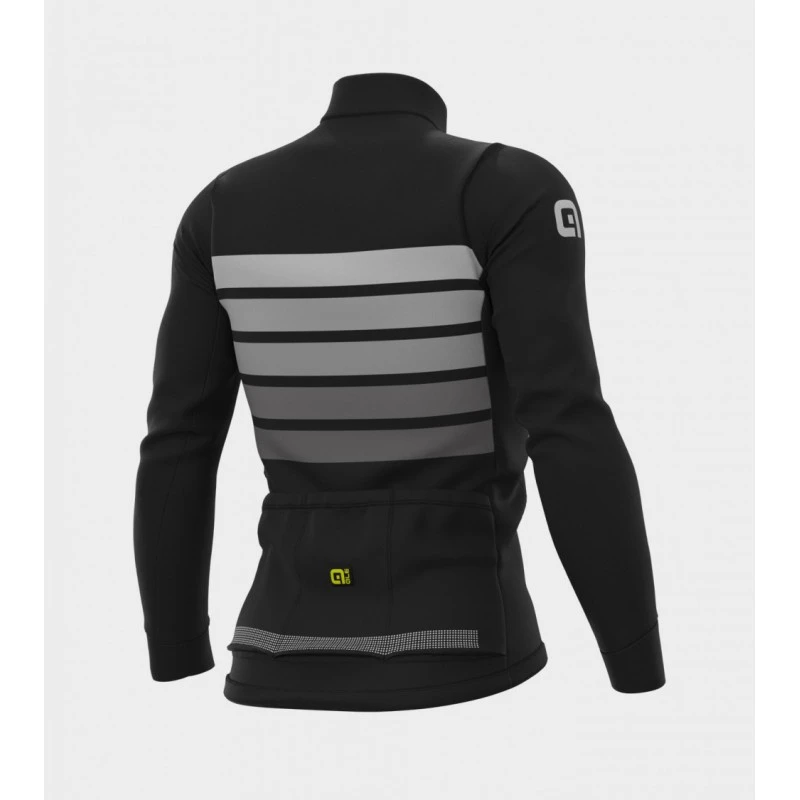 Maglia Invernale Ciclismo ALE' PR-R SOMBRA WOOL THERMO Nero-grigio 2022 2 Maglia Invernale Ciclismo ALE' PR-R SOMBRA WOOL THERMO Nero-grigio 2022 - immagine 2