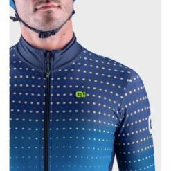 Maglia Invernale Ciclismo ALE' PR-S BULLET Nero-cyan 2022 -Vendite Velo Passione maglia invernale ciclismo ale pr s bullet nero cyan 2022 4