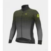 Maglia Invernale Ciclismo ALE' PR-S BULLET Nero-grigio 2022