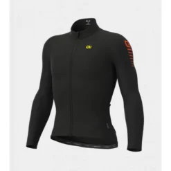 Maglia Invernale Ciclismo ALE' R-EV1 WARM RACE 2.0 Nero 2022