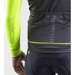 Maglia Invernale Ciclismo ALE' SOLID FONDO Giallo Fluo 2022 -Vendite Velo Passione maglia invernale ciclismo ale solid fondo giallo fluo 2022 5