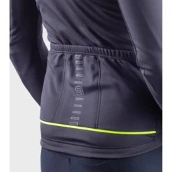 Maglia Invernale Ciclismo ALE' SOLID FONDO Nero 2022 -Vendite Velo Passione maglia invernale ciclismo ale solid fondo nero 2022 5