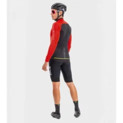 Maglia Invernale Ciclismo ALE' SOLID FONDO Rosso 2022 -Vendite Velo Passione maglia invernale ciclismo ale solid fondo rosso 2022 4
