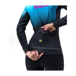Maglia Invernale Ciclismo Donna ALE' Onda Micro Lady Manica Lunga -Vendite Velo Passione maglia invernale ciclismo donna ale onda micro lady manica lunga 3
