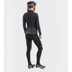 Maglia Invernale Donna ALE' SOLID FONDO Nero 2022 -Vendite Velo Passione maglia invernale donna ale solid fondo nero 2022 3