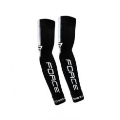 Manicotti Ciclismo FORCE Nero Bianco