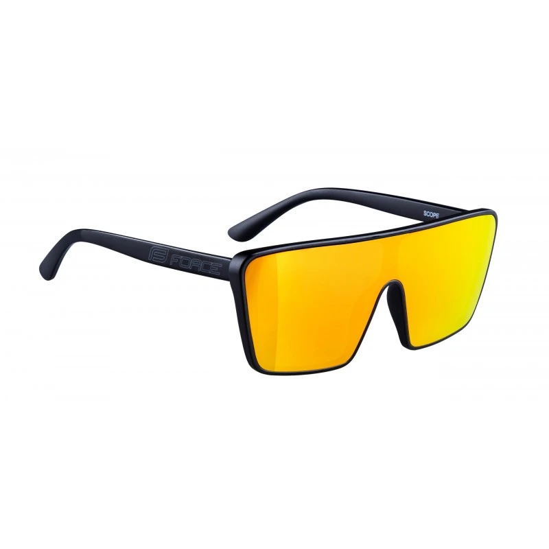 Occhiali Per Bici Ciclismo FORCE SCOPE Nero Orange 2 Occhiali Per Bici Ciclismo FORCE SCOPE Nero Orange - immagine 2