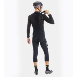 Pantalone Invernale Ciclismo ALE' 3/4 SOLID WINTER Nero-bianco 2022 -Vendite Velo Passione pantalone invernale ciclismo ale 3 4 solid winter nero bianco 2022 3