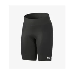 Pantalonicini Ciclismo Senza Bretelle Bambino ALE' KIDS KID Nero-bianco