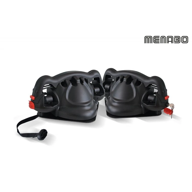 Porta Sci Magnetico Da Tetto MENABO' VIKING 2 Sci + Bastoncini 1 Porta Sci Magnetico Da Tetto MENABO' VIKING 2 Sci + Bastoncini