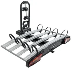 Portabici Da Gancio Traino MENABO' ALCOR Per EBIKE 4 Bici