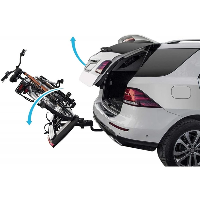 Portabici Da Gancio Traino MENABO' Antares PLUS 3 Bici Richiudibile 2 Portabici Da Gancio Traino MENABO' Antares PLUS 3 Bici Richiudibile - immagine 2